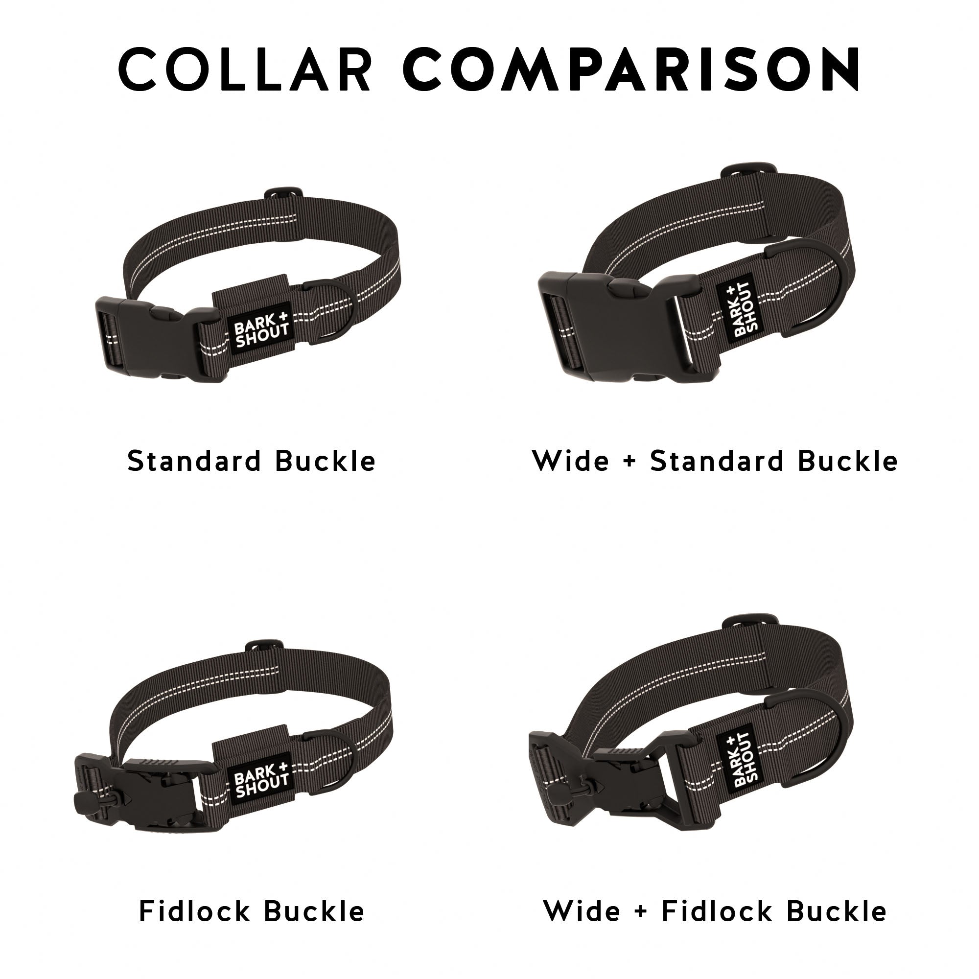 AirTag Dog Collar (M-XL)  | SPRK-40 3.0